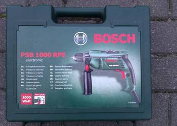 Nowa Wiertarka BOSCH PSB 1000RPE 1000W  z systemem Auto-Lock
