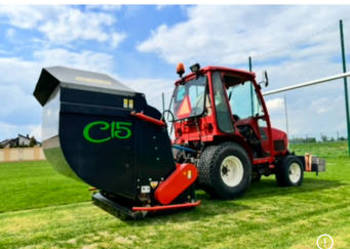 kosiarka bijakowa, wertykulacja zbieranie w jednym przjezdzie Trilo c15