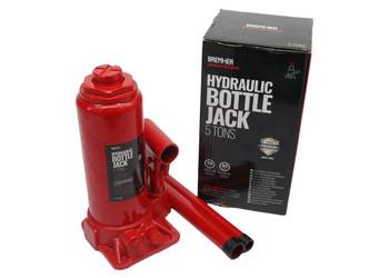 PODNOŚNIK Hydrauliczny 1-Tłokowy Słupkowy Butelkowy 5 TON BREMHER [4660]