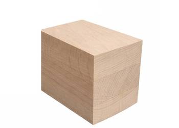 Noga Drewniana Bukowa do Mebli 8x8x10cm
