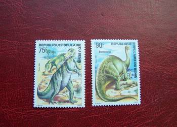 Benin 1984 MNH Fauna Dinozaury Zwierzęta Prehistoryczne  a