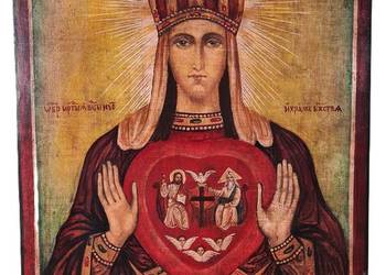 Ikona Matka Boża Niebiańska i Świątynia Boża, 076