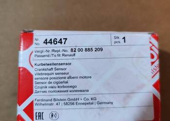 czujnik położenia wału Renault 1.5 dCi Febi 44647 czujnik położenia wału Renault 1.5 dCi Febi 44647