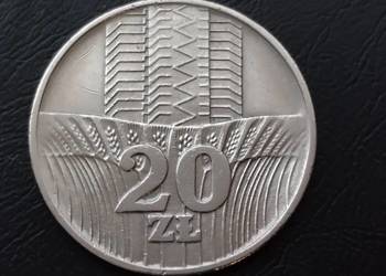 Moneta   PRL 20 zł 1973 bzm