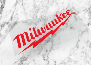 Naklejka MILWAUKEE 15 x 9,7 cm hilti makita #2