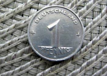 DDR 1 Pfenig 1950r - A