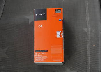 Obiektyw SONY FE Vario-Tessar T* 24-70 mm f4.0.