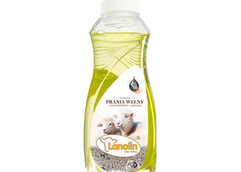 Płyn do prania wełny merino z lanoliną i nanosrebrem LANOLIN 500ml