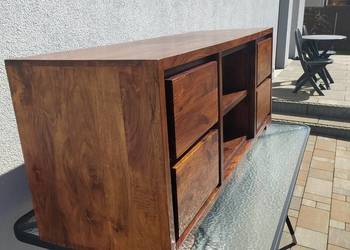 komoda pod TV palisander indyjski