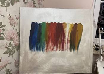Duży obraz na płótnie 90x80 odbiór Lublin lipowa 100 zł