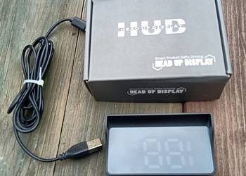 Wyświetlacz prędkości GPS na szybę