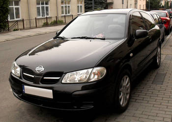 Maska przednia pokrywa silnika Nissan Almera N16 Z11g czarna