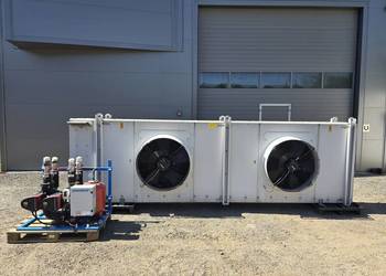Drycooler Basetec 110 kW kondensator chłodnica wody pompy obiegowe