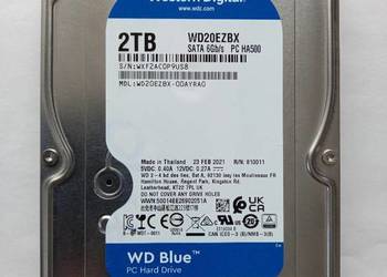 Dysk 2TB SATA3 Blue WD20EZBX 7200RPM