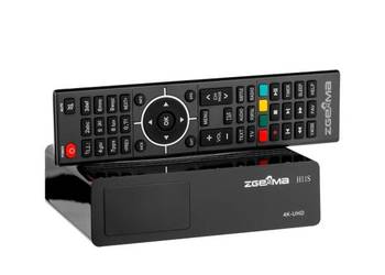 Tuner satelitarny Zgemma H11S DVB-S2X 4K UHD H.265 HEVC LINUX KODI UNICABLE