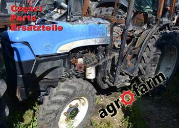 New Holland TN75VA części, skrzynia biegów, silnik