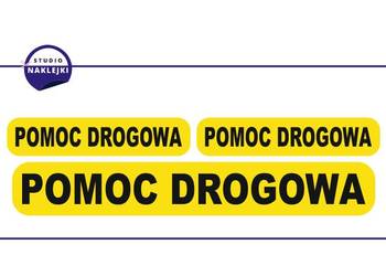 Pomoc Drogowa Zestaw Naklejek Laweta Nalepki Naklejki