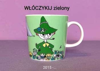 Muminki KUBEK Moomin Arabia Finland - WŁÓCZYKIJ zielony