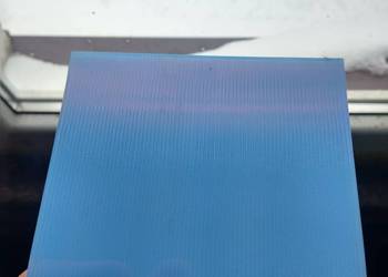 Płytki szklane PRL niebieskie Płytki szklane PRL niebieskie