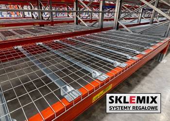 Półka siatkowa na regał paletowy