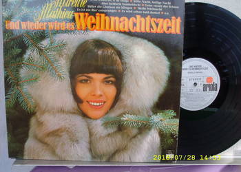 Plyta winylowa Koledy LP ; MIREILLE MATHIEU--UND WIEDER .