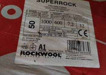 Wełna Rockwool Superrock 50 mm
