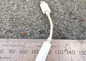 Oryginalny adapter Apple Lightning – Jack 3,5mm (słuchawkowy)