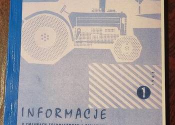 Instrukcja zmian technicznych Zetor 50 super