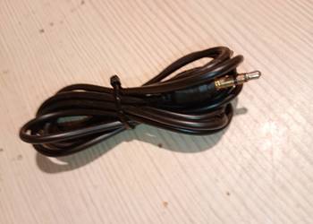 kabel przewód mini jack - mini jack 3,5mm czarny