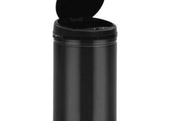 vidaXL Automatyczny kosz na śmieci z czujnikiem, 40 L, stal, cza(sku322699)