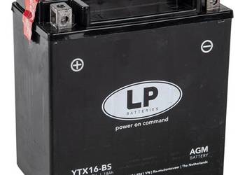 Akumulator motocyklowy Landport YTX16-BS 12V 14Ah 220A