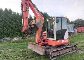 Atlas 805 R, Terex  tc 75 Rok prod 2002