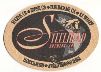 Steelhead  - podstawka do piwa.Nr. 1.