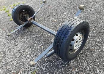 Kompletna os do przyczepki pod zbiornik 1000l