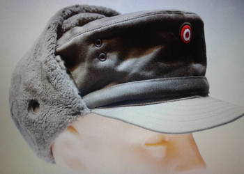 WOJSKOWA CZAPKA ZIMOWA AUSTRIA USZATKA 58- 60