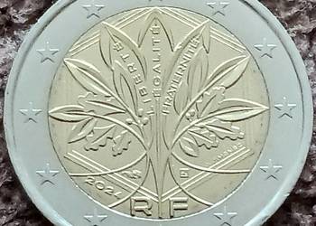 2 Euro Francja 2024 r.- Drzewo życia