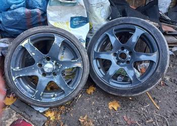 Felgi aluminiowe AEZ 17 5x120 + opony letnie - BMW e46/e90 Felgi aluminiowe AEZ 17 5x120 + opony letnie - BMW e46/e90