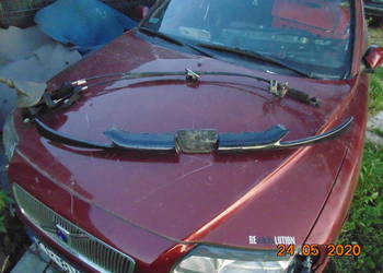 Grill Atrapa chłodnicy wlot powietrza Peugeot 206 czarna ext