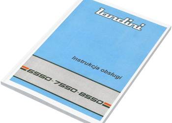 Instrukcja obsługi Landini 6550 7550 8550 j polski