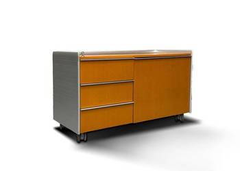 Mobilny Sideboard BENE Premium  Miodowy dąb