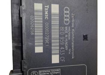 Moduł komfortu sterownik 8E0 959 433 CF Audi A4 B6 B7