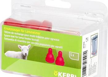 Smoczek czerwony, wiaderka dla jagniąt, 5 szt. 2775KER