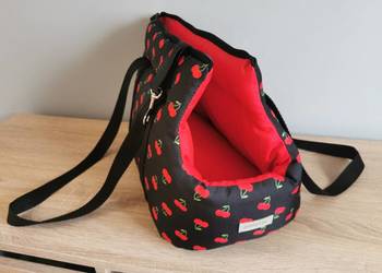 AMIPLAY Torba transportowa BeHappy - Cherry S AMIPLAY Torba transportowa BeHappy - Cherry S