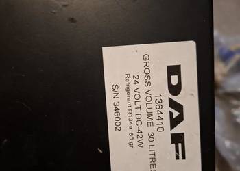 Chłodziarka, lodówka daf euro 6 30 litrów