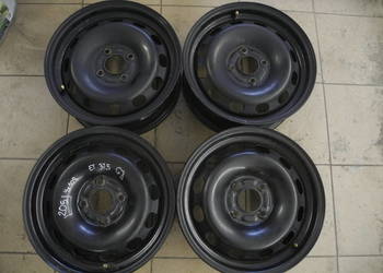 KOMPLET FELG STALOWYCH 15' 4x108 ET37,5    6J