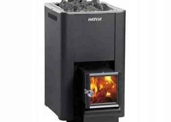 Piec do sauny fińskiej HARVIA zewnetrznej na drewno opalany drewnem