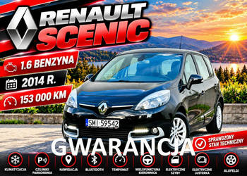 Renault Scenic 1.6 BENZYNA 110 KM – 153 000 KM – ŚWIEŻO PO SERWISIE III (2…