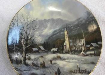 Talerz dekoracyjny "Kosciol w dolinie" Tirschenreuth