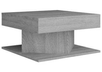 Stolik kawowy szary dąb sonoma 57x57x30 cm WM-815943