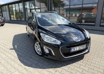 Śliczny Peugeot 308 SW 156KM, Panoramiczny Dach, 7 foteli